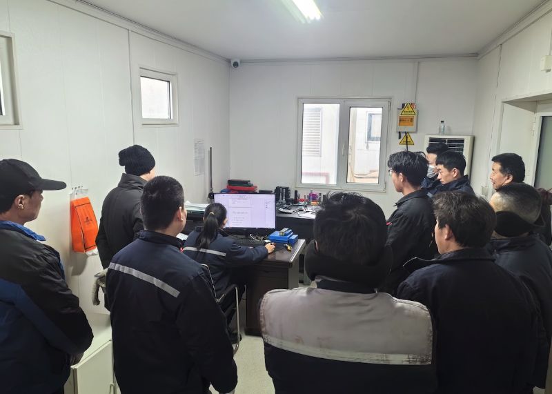 Riunione sulla sicurezza della produzione